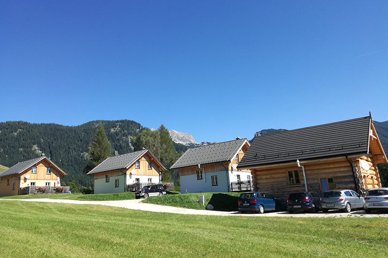 Sommerurlaub in Stoffis Hüttendorf in Tauplitz (Salzkammergut)