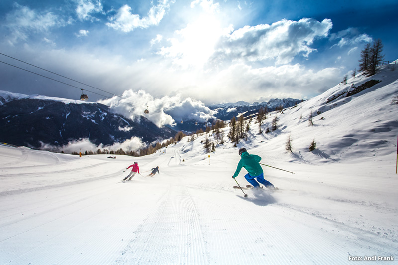 Skifahren im Skigebiet Hochpustertal