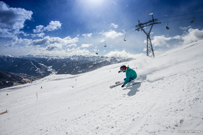 Skifahren im Skigebiet Hochpustertal
