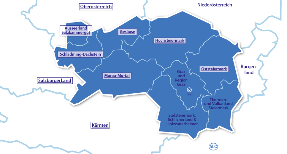 Alpenurlaub Urlaubsregion Steiermark, Österreich