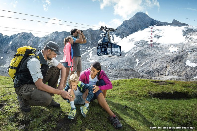 Unvergleichlich sind die geführten Wandertouren auf Kitzsteinhorn, Schmittenhöhe oder Maiskogel