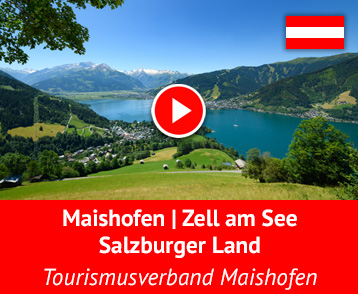 Maishofen im Salzburger Land  in Österreich, das kleine Juwel bei Zell am See. See- & Wasserspaß für die ganze Familie, Wandern in den Bergen oberhalb des Zeller See, weltweit einzigartiges Mountainbike-Wegenetz, besonders für Kinder geeignete verkehrsarme Radwege, Sehenswürdigkeiten und Attraktionen, abwechslungsreiche Freizeitwelt. Erlebe Maishofen und buche noch heute Deinen Urlaub in den Bergen und am Wasser! Mehr Info auf YouTube!