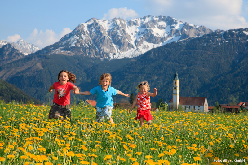 Familienferien im Allgäu