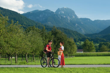 Die Alpen laden zu spannenden Fahrradtouren ein