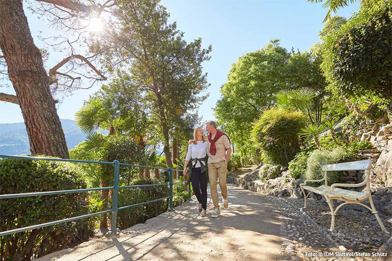 Gemütliches Wandern auf dem Tappeinerweg