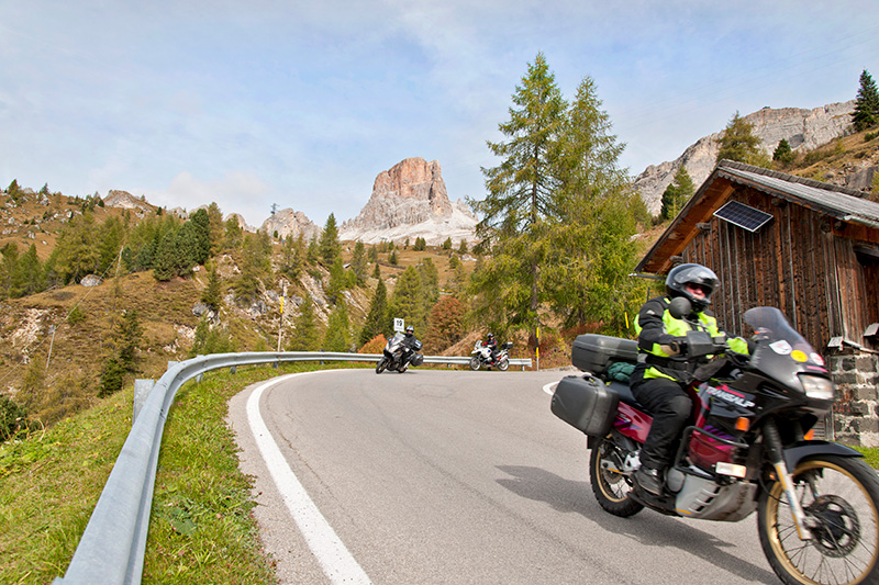 Die Motorradpension Bergheim findest Du am Ortsrand von Tannheim