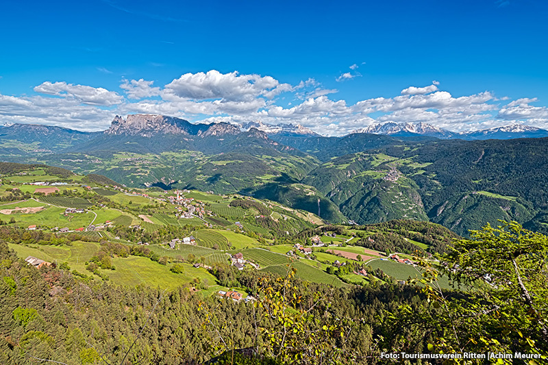Willkommen am Sonnenplateau Ritten in Südtirol