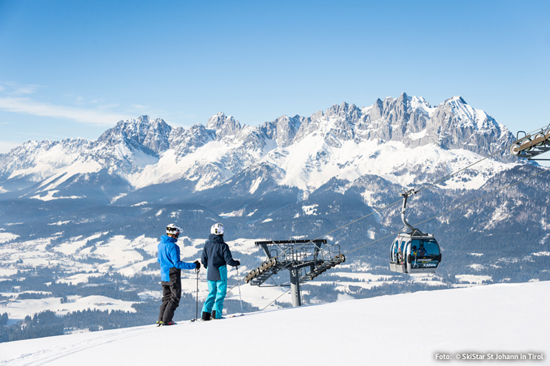 St. Johann in Tirol bietet mit Skistar ein fantastisches Skigebiet