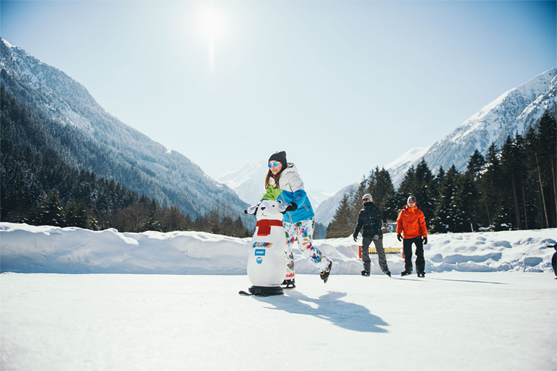 Eislaufplatz Klaus Äuele im Stubaital