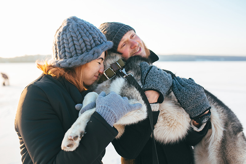 Winterurlaub mit Hund im Zillertal