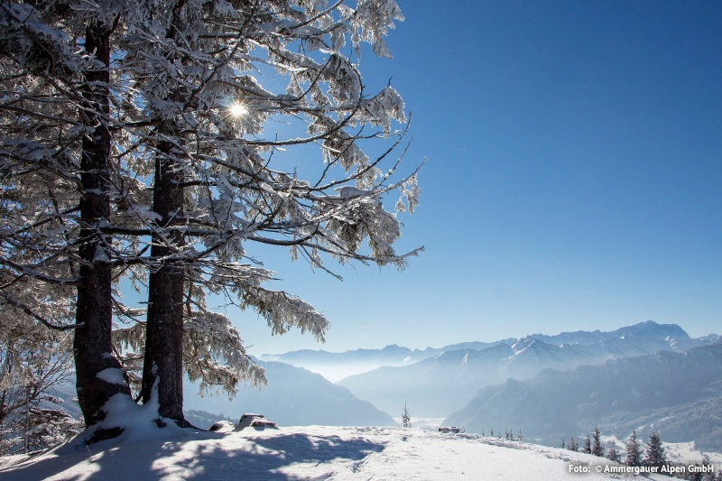 Winterwandern in den Ammergauer Alpen