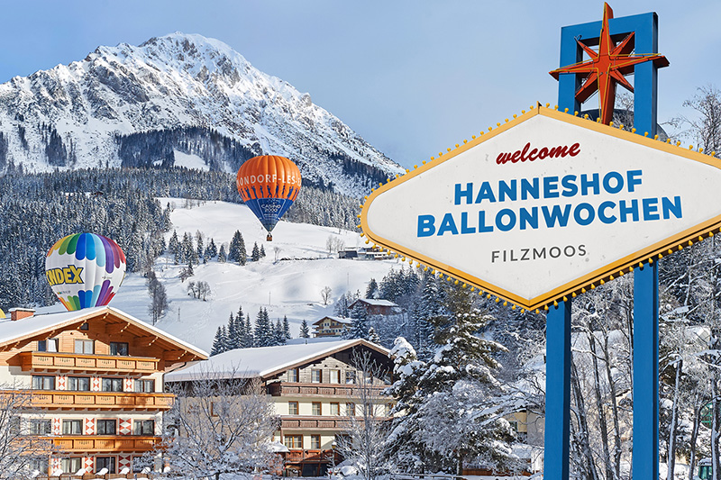 Hanneshof-Ballonwochen in Filzmoos