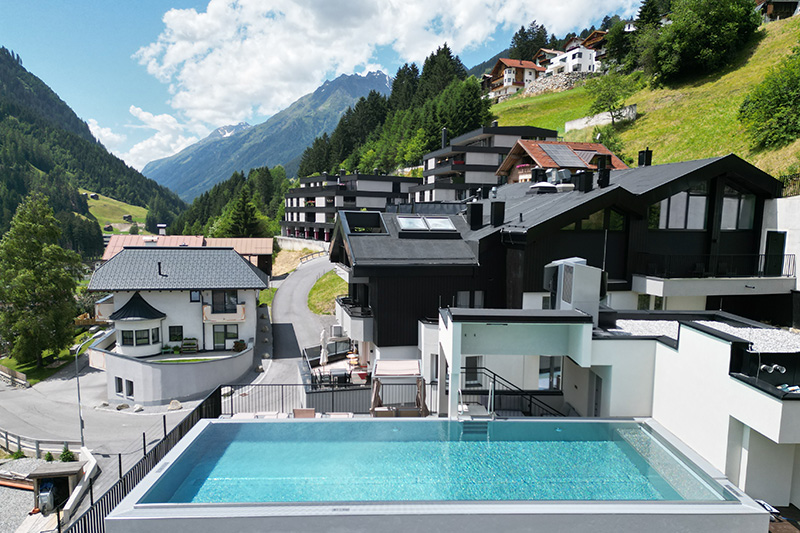 Wellness und Entspannung mitten im idyllischen Bergdorf Kappl im Tiroler Paznauntal