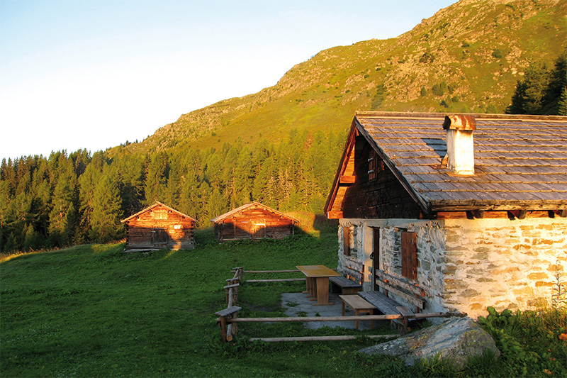 Hauseigene wildromantische Hütte Sunshine Durri Alm
