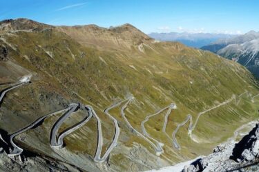 Der Stelvio-Pass ist auch bei Radfahrern sehr beliebt.