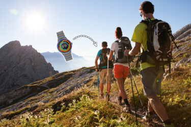Smarte Outdoor-Uhr mit cleveren Funktionen