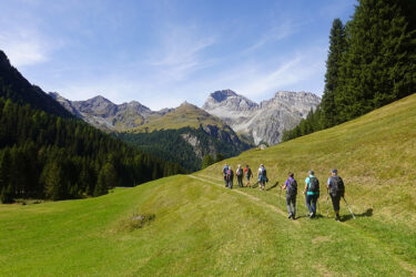 Geschäftsreise in die majestätischen Alpen