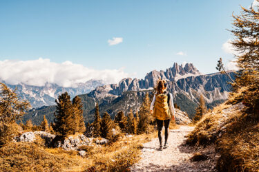 Herbstwandern in den Dolomiten