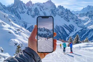 Mit dem Smartphone unvergessliche Ski-Momente einfangen