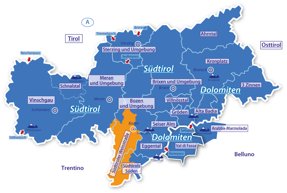 Alpenurlaub Urlaubsregion Südtiroler Weinstraße, Südtirol, Italien Alpenurlaub Urlaubsregion Südtiroler Weinstraße, Südtirol, Italien