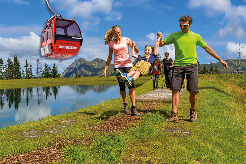 In Dorfgastein erleben Familien einen Sommerurlaub voller Abenteuer