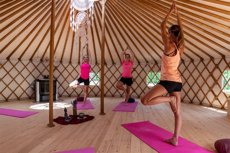 Yoga im Hotel Sun in Südtirol
