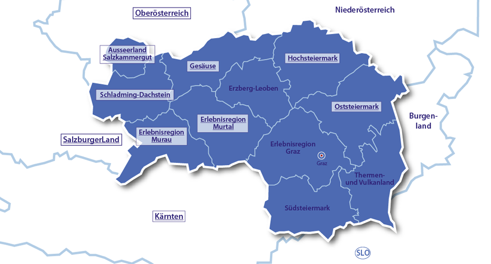 Alpenurlaub Urlaubsregion Steiermark, Österreich