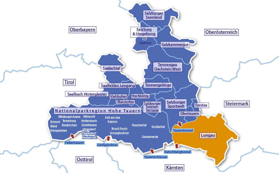 Alpenurlaub Urlaubsregion Lungau, Salzburger Land, Österreich